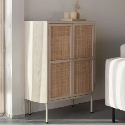 ZILT Opbergkast Meja Rattan, 100 x 80cm* Opbergkasten