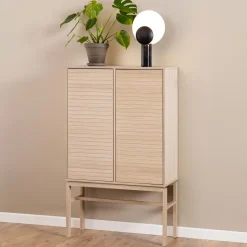 Bendt Opbergkast Sharalyn Eiken, 150 x 90cm* Opbergkasten