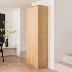 WOOOD Opbergkast Zuma Eikenhout, 210 x 67cm* Opbergkasten