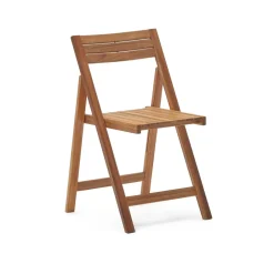Kave Home Opvouwbare Tuinstoel Sadirar Acaciahout* Terrasstoelen