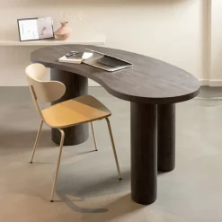 WOOOD Organisch Bureau / Sidetable Maan MDF 150cm, kleur* Bureaus|Sidetables