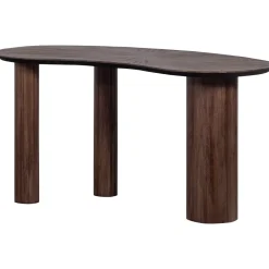 WOOOD Organisch Bureau/Sidetable Sun Teakhout, 150cm* Bureaus|Sidetables