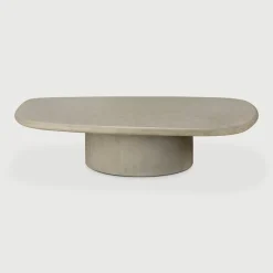 Ethnicraft Organische Outdoor Salontafel Elements Beton, 134 x 90cm* Loungetafels & Bijzettafels