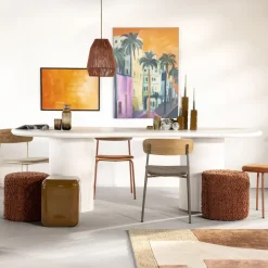 By-Boo Organische Eettafel Seki kleur* Organische Eettafel