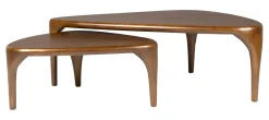 Zuiver Organische Salontafel Isla Set van 2 stuks* Salontafel Set|Organische Salontafel
