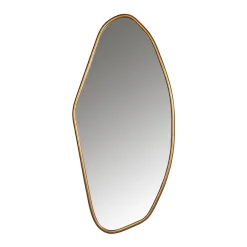 Richmond Interiors Organische Spiegel Eldon 100cm, kleur Goud* Gouden Spiegels|Organische Spiegels