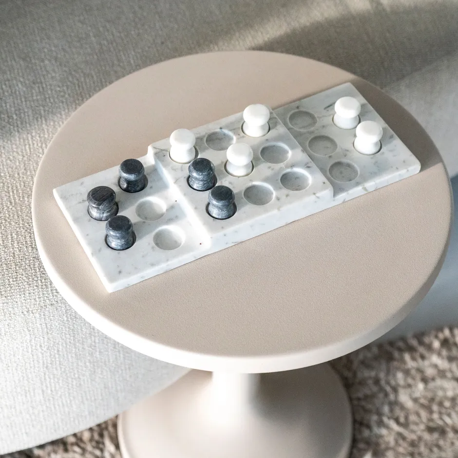 By-Boo Ornament Tic Tac Toe Marmer* Overige Decoratie