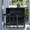 Nohr Outdoor Barset Zeena kleur Zwart* Bartafels Voor In Je Tuin