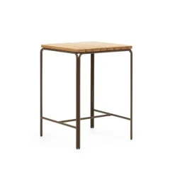 Kave Home Outdoor Bartafel Salguer Acaciahout, 70 x 70cm* Bartafels Voor In Je Tuin