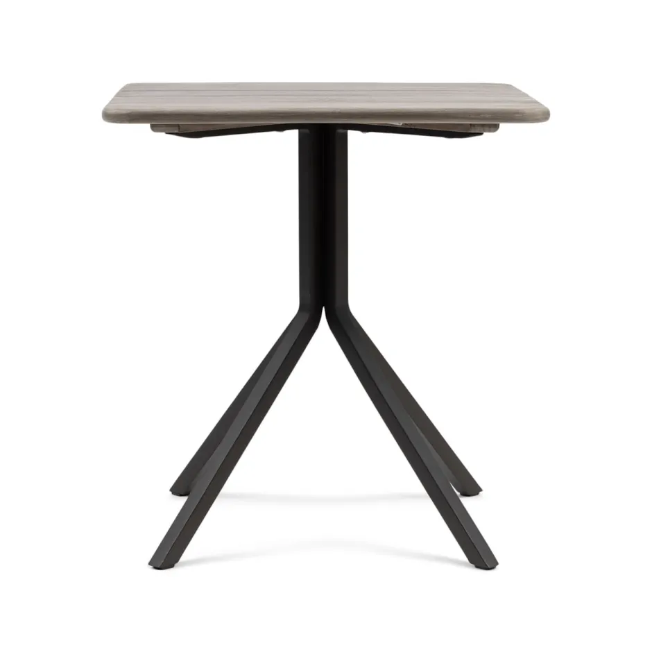 Rivièra Maison Outdoor Bistrotafel Bondi Beach Teakhout, 70 x 70cm* Eettafels Voor In Je Tuin|Bistrotafels