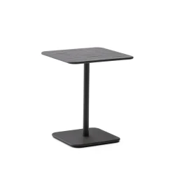 Kave Home Outdoor Bistrotafel Brai Staal, 70 x 70cm* Eettafels Voor In Je Tuin