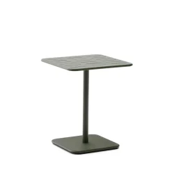Kave Home Outdoor Bistrotafel Brai Staal, 70 x 70cm* Eettafels Voor In Je Tuin