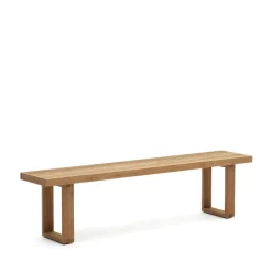 Kave Home Outdoor Eetkamerbank Canadell Teakhout* Tuinbanken|Eetkamerbanken