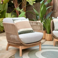 Kave Home Outdoor Fauteuil Catalina* Loungestoelen