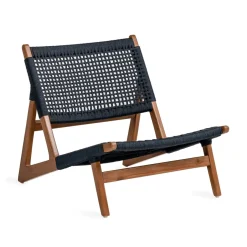 Jesper Home Outdoor Fauteuil Kuwana Amber Teakhout* Loungestoelen