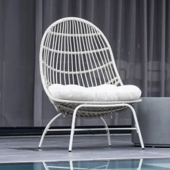 Nohr Outdoor Loungestoel Shariece Wicker* Loungestoelen