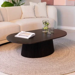 Sohome Ovale Salontafel Olav Mangohout, 120 x 70cm* Sohome Giftcard