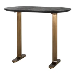Richmond Interiors Ovale Bartafel Revelin Mangohout, 140 x 75cm* Bartafels