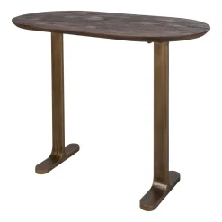 Richmond Interiors Ovale Bartafel Revelin Mangohout, 140 x 75cm* Bartafels