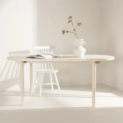 Nohr Ovale Eettafel Brandee MDF, 180 x 90cm* Ovale Eettafel