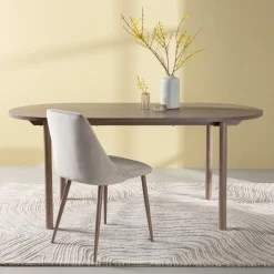 Nohr Ovale Eettafel Brandee MDF, 180 x 90cm* Ovale Eettafel