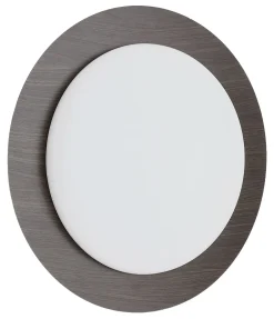 Kave Home Plafondlamp Novae Houtlook, 40cm* Badkameraccessoires|Plafondlampen