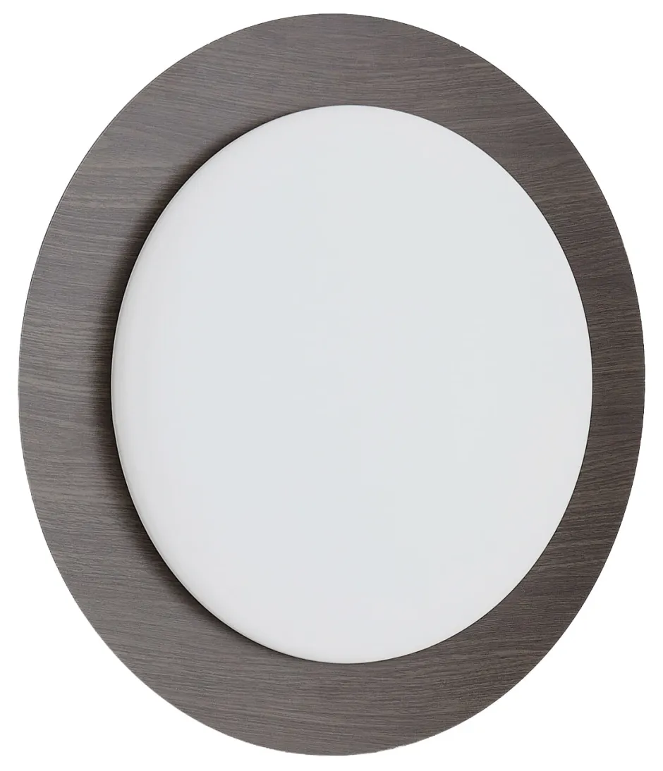 Kave Home Plafondlamp Novae Houtlook, 40cm* Badkameraccessoires|Plafondlampen