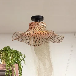 GOOD&MOJO Plafondlamp Ibiza Bamboe, 50cm* Plafondlampen
