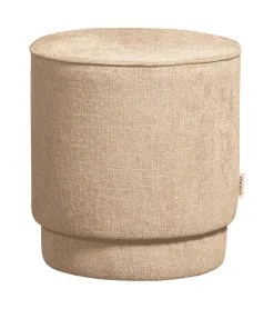 vtwonen Poef Pearl Chenille, 40cm, kleur* Poefs & Hockers