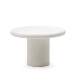 Kave Home Ronde Eettafel Addaia Cement, 120cm* Eettafels Voor In Je Tuin|Ronde Eettafel