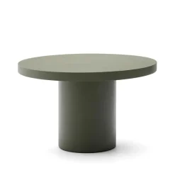 Kave Home Ronde Eettafel Aiguablava Beton, 120cm* Eettafels Voor In Je Tuin|Ronde Eettafel