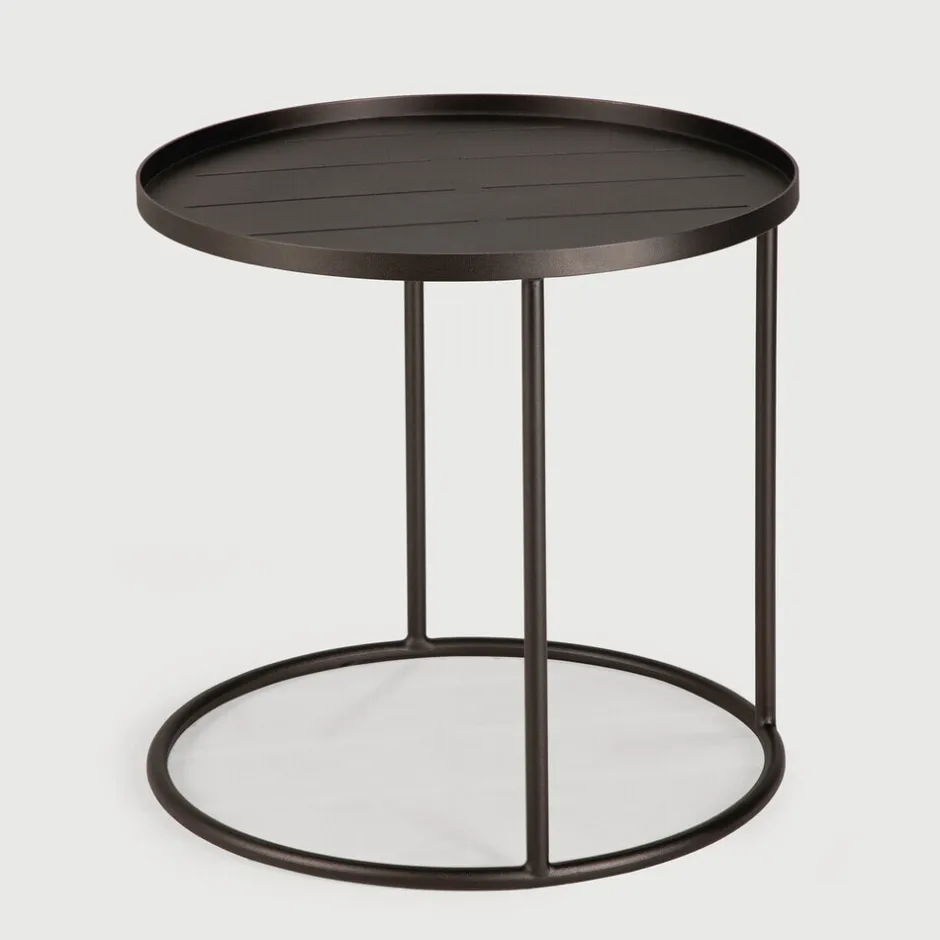 Ethnicraft Ronde Outdoor Bijzettafel Tray 49cm, kleur* Loungetafels & Bijzettafels