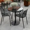 Zuiver Ronde Tuintafel Albert Glazen blad, 80cm* Eettafels Voor In Je Tuin