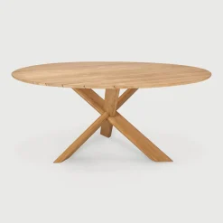 Ethnicraft Ronde Tuintafel Circle Teakhout* Eettafels Voor In Je Tuin
