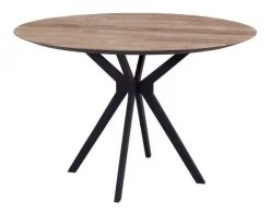 DTP Home Ronde Bartafel Metropole Teakhout, 140cm* Bartafels