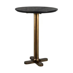 Richmond Interiors Ronde Bartafel Revelin Mangohout, 80cm* Bartafels