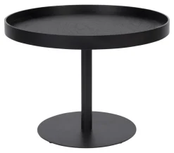 ZILT Ronde Bijzettafel Andreanna 56cm* Zwarte Bijzettafel|Ronde Bijzettafel