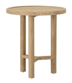 DTP Home Ronde Bijzettafel Forte Teakhout, 40cm* Ronde Bijzettafel