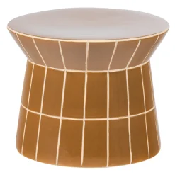 WOOOD Ronde Bijzettafel Plu Keramiek, 38cm, kleur* Ronde Bijzettafel