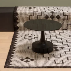 WOOOD Ronde Bijzettafel Soya 60cm, kleur* Zwarte Bijzettafel|Ronde Bijzettafel