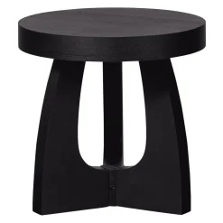 WOOOD Ronde Bijzettafel Tala 45cm, kleur* Zwarte Bijzettafel|Ronde Bijzettafel