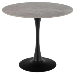 Bendt Ronde Bistrotafel Tempest Keramiek met marmerlook, 90cm* Bistrotafels