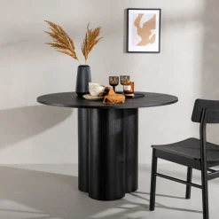 Nohr Ronde Eettafel Anh MDF, 110cm* Ronde Eettafel
