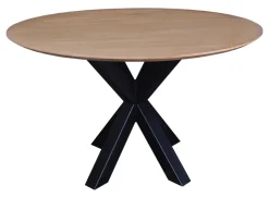Artistiq Living Ronde Eettafel Azadeh Sungkaihout, 120cm* Ronde Eettafel