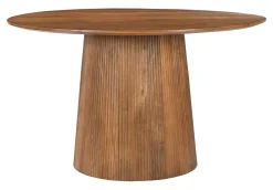Artistiq Living Ronde Eettafel Dyann Mangohout, 130cm* Ronde Eettafel