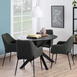 Bendt Ronde Eettafel Evald 105cm Eiken* Ronde Eettafel