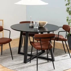 Bendt Ronde Eettafel Lila Eiken, 120cm* Ronde Eettafel