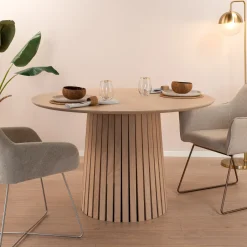 Sohome Ronde Eettafel Olivier Eiken, 120cm* Ronde Eettafel