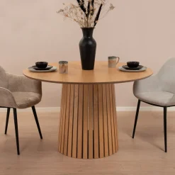 Sohome Ronde Eettafel Olivier Eiken, 120cm* Ronde Eettafel