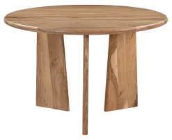 Artistiq Living Ronde Eettafel Sequia Acaciahout, 120cm* Ronde Eettafel